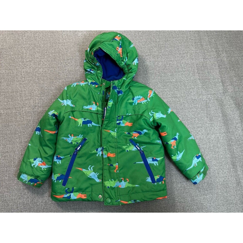 CAT & JACK TODDLER BOYS' DINO 3-IN-1 JACKET Size 3T